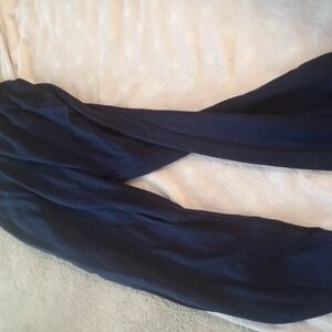 Elegant Navy Blue Scarf
